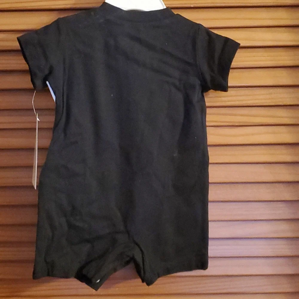 Nike Black Baby Romper